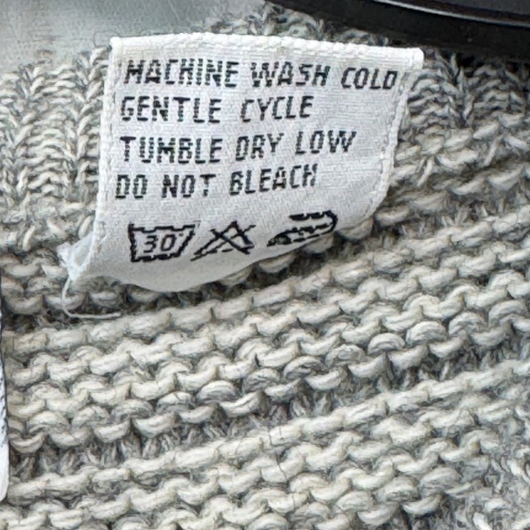 Maglificio Florence Mens Gray LS Wool Sweater Sweatshirt Sz. Large Made In Italy - Picture 9 of 12